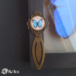 Zakładka do książki - MOTYL NIEBIESKI (MORPHO)