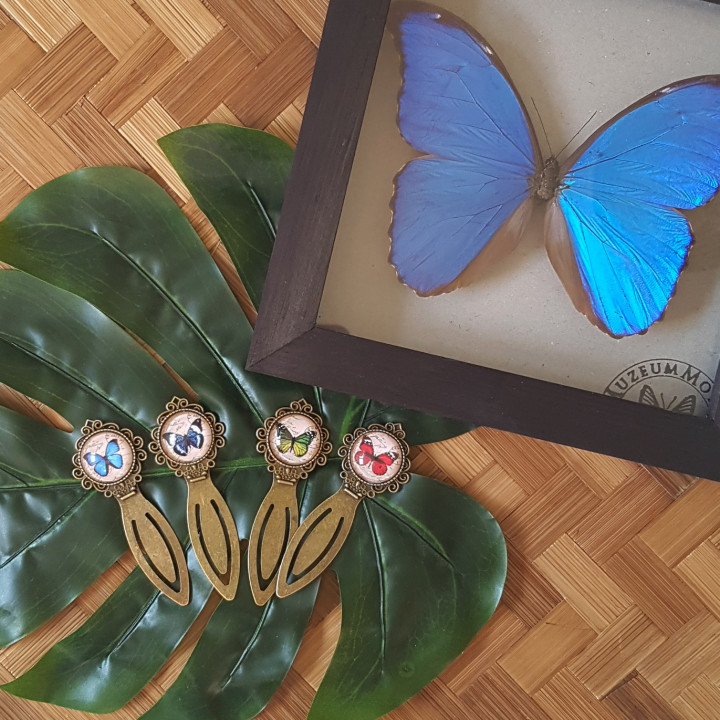 Zakładka do książki - MOTYL GRANATOWY — zdjęcie 2