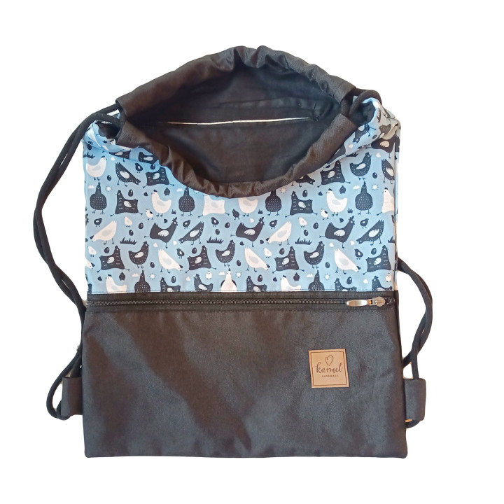 Plecak - worek BOSKIE KURY — zdjęcie 3