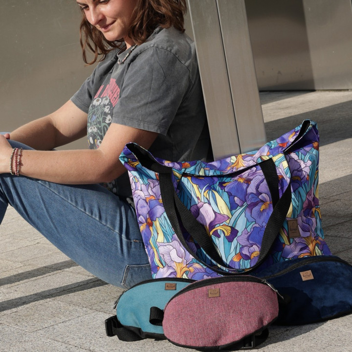 TORBA SHOPPER "IRYSY" — zdjęcie 5