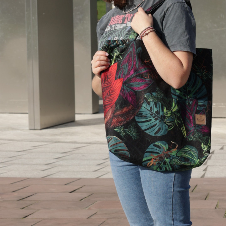 TORBA SHOPPER "DŻUNGLA" — zdjęcie 2