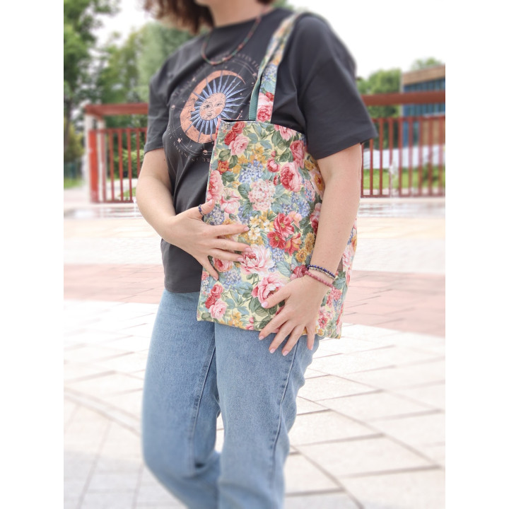 TORBA RETRO Róże i hortenscje — zdjęcie 4